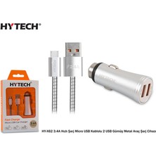 Dukkanıum Hytech HY-X62 3.4A Hızlı Şarj Micro USB Kablolu 2