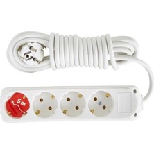 No35 Almera 4lü 5mt Topraklı Priz (9240105)