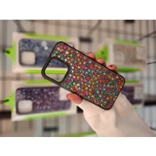 Epro iPhone 14 Pro Max Gerçek Parlak Işıltılı Doğal Taşlı Içi Kadife Yüksek Kalite Kılıf