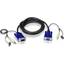 Maxdora Aten 2L-2402A Vga-Audio Cable (1,8 Metre)