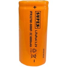 Zemira Supex IFR32700-6000F-3C 3.2V Lityum Ion Pil