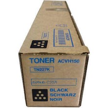 MK Beykoz Konica Minolta TN-227K Black Siyah Orjinal Fotokopi Toneri Bizhup C257I