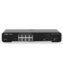 Uslucan Alışveriş Ruijie RG-NBS3100-8GT2SFP-P 8-Port Poe+ Gigabit L2 Managed Switch, 8 Gigabit RJ45 Ports,2 Sfp Slots