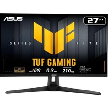 Dukkanıum Asus 27" Tuf Gaming VG27AQ5A 210Hz 0.3ms 2k Qhd Adaptive Sync Fast IPS Gaming Monitör