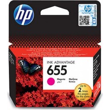 Cash Dukkan Hp 655 Magenta Kırmızı Kartuş CZ111AE