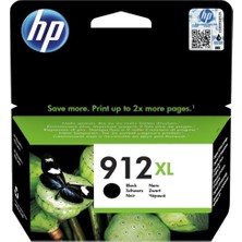 Uslucan Alışveriş Hp 912XL Yüksek Kapasite Black Siyahkartuş 3YL84A