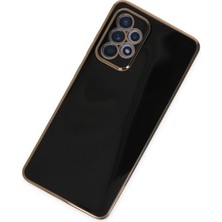 No35 Newface Samsung Galaxy A32 Kılıf Volet Silikon - Siyah