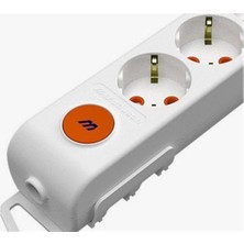 Uslucan Alışveriş Mutlusan Rı-Tech 2li Anahtarlı Klemens Topraklı Grup Priz (001 175 220001 00 00)