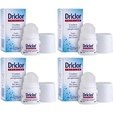 SHC4200 Driclor Anti Perspirant Roll On 20 ml x 4 Adet P02052