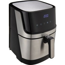 Trident TAF-506 6l Xxl Airfryer - Az Yağlı Sağlıklı Kızartma ve Dijital Dokunmatik Panel