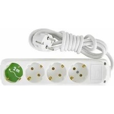 Paxteks Almera 4lü 2mt Topraklı Priz (9240102)