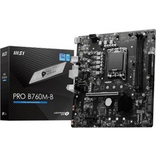 Maxdora Msı Pro B760M-B Ddr4 4800MHZ (Oc) M.2 1700P Matx Anakart