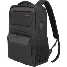 Stylmenplus Mack MCC-805 15.6 Business x Notebokk Çantası USB Bağlantı