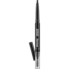 SHC4200 Angled Brow Başlıklı &amp; Asansörlü Ucu Açılı Kaş Kalemi 004 Dark Brown
