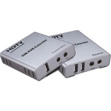 Enkado EKD-HE60KVM 1080P 60 Metre HDMI USB Kvm Extender