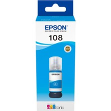 Rory Epson 108 T09C2 Cyan Mavi Şişe Mürekkep T09C24A L18050-L8050