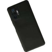 No35 Newface Xiaomi Redmi Note 10 Pro Kılıf Nano Içi Kadife Silikon - Siyah