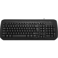 Rory Frisby FK-4845QU Kablolu Q-Türkçe Multimedya Klavye