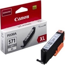 Dukkanıum Canon CLI-571XL Gy Gray Gri Yüksek Kapasiteli Mürekkep Kartuş TS5050-9050