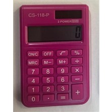 Celik Avm Csl CS-118-P Pembe 8 Hane Cep Tipi Hesap Makinesi