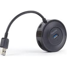 Uslucan Alışveriş Dark DK-AC-USB344 4 Port USB 3.0 USB Hub Siyah