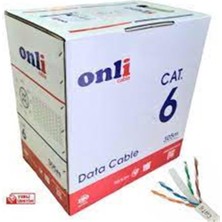 Negok Onli U-Utp 24 Awg Cca 305 Metre Cat6 Kablo