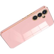 No35 Newface Samsung Galaxy S25 Fe Volet Silikon - Pembe