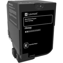 Uslucan Alışveriş Lexmark 74C50K0 3.000 Sayfa Black Siyah Toner CS720-725 CX725