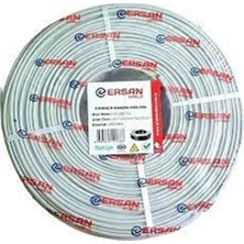 Dukkanıum Ersan ER-2201CU 2+1 1x0,22 Mini Coax 2X0,22MM 100 Metre Cctv Kamera Kablosu