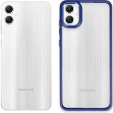 No35 Newface Samsung Galaxy A05 Kılıf Power Silikon - Lila