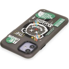 No35 Newface Iphone 12 Kılıf Apollo Magneticsafe Desenli Kapak - Apollo Siyah - 2