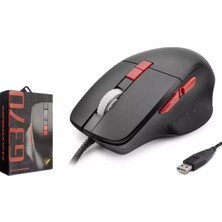 Dukkanıum Hadron G370 Rgb 6 Buttons USB Oyuncu Mouse (1,50CM Kablo Uzunluğu)