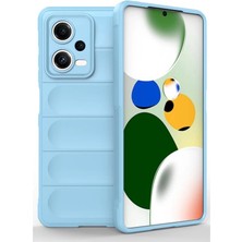 xirshop Xiaomi Poco X5 5g Kılıf Optimum Silikon - Sky Blue