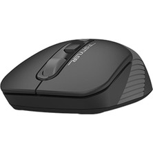 AK-SA-STR A4 Tech FG10CS Air2 Siyah-Gri Bluetooth+2.4 Nano 2000DPI Şarjlı Sessiz Silent Mouse