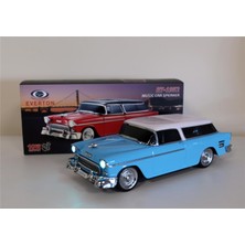 Paxteks Everton RT-1952 Turkuaz Arabalı Bluetooth Fm-Usb-Tf-Aux Şarjlı Nostaljik Radyo