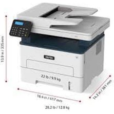Zemira Xerox B225V_DNI Yazıcı-Tarayıcı-Fotokopi Çok Fonksiyonlu Lazer Yazıcı Wireless-Network 34 Ppm