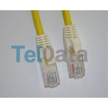 Stylmenplus Teldata TLD-030YY Cat6 0.30MT Sarı Utp Patch Kablo