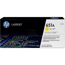 Zemira Hp 651A Yellow Sarı 16.000 Sayfa Toner CE342A