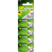 Stylmenplus Gp GPA76-C5 LR44 AG13 Alkalin Düğme Pil 5'li Paket