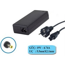MK Beykoz Compaxe CLA-445 90W 19V 4.74A 5.5-2.1 Notebook Adaptörü