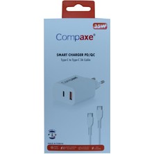 Rory Compaxe CTA-350TT 35W 5V 3A Pd-Qc+ Type-C To Type-C Şarj Kablosu