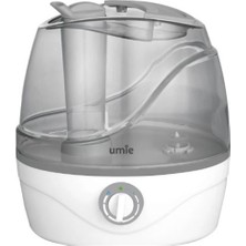 Maxdora Umie HN809 Gri Ultrasonik 25W 2.2 Litre Su Kapasitesi 10 Saat Çalışma Hava Nemlendirici
