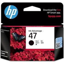 Hp 47 Black Siyah Kartuş 6ZD21AE