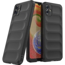 No35 Newface Samsung Galaxy A05 Kılıf Optimum Silikon - Siyah