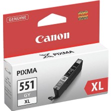 Freedom Storee Canon CLI-551XL Gy Gray Gri Yüksek Kapasiteli Mürekkep Kartuş IP7250 MX925