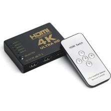 Cash Dukkan Dark Dk Hd SW4X1 Full Hd 4 Giriş 1 Çıkışlı Uzaktan Kumandalı HDMI Switch (Seçici)