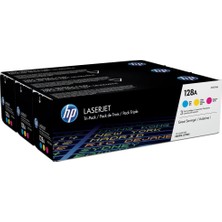 Uslucan Alışveriş Hp 128A Mavi-Kırmızı-Sarı 3lü Takım Toner CF371AM CE321A-CE322A-CE323A