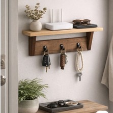 Medef Ahşap Medef Dekoratif Anahtar Askılığı