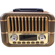 Negok Everton RT-722 Şarjlı Dijital Göstergeli Nostaljik Radyo( Bluetooth-Usb-Sd-Fm)