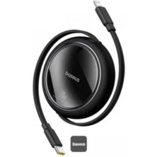 Novis Liora Baseus P10364501111-00 FREE2PULL Makaralı Şarj Kablosu Usb-C-Lightning 20W 1m